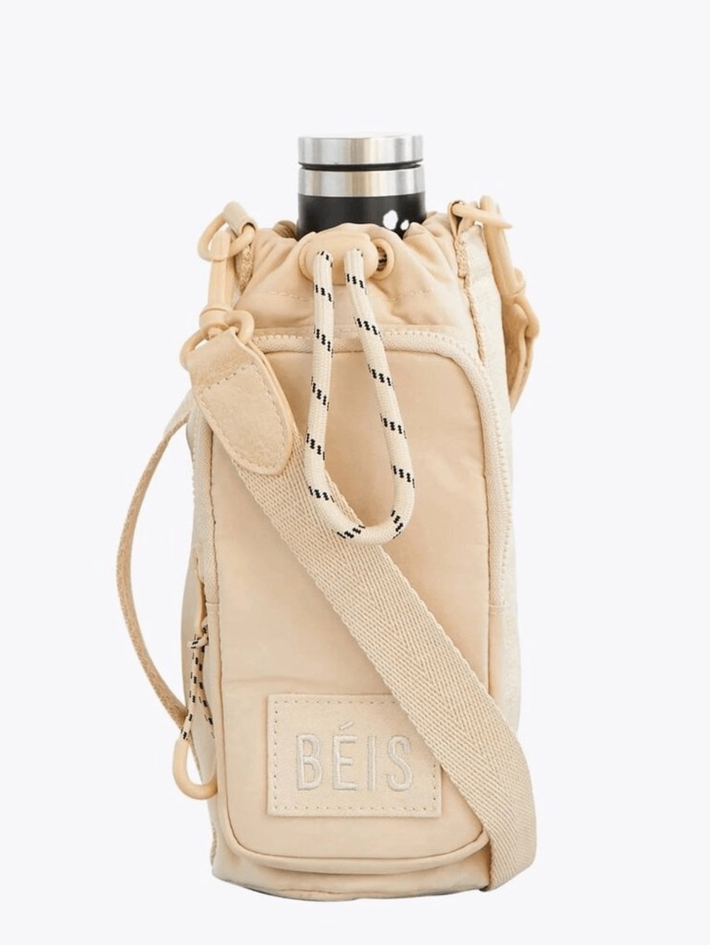 Beis The Water Bottle Sling in Beige